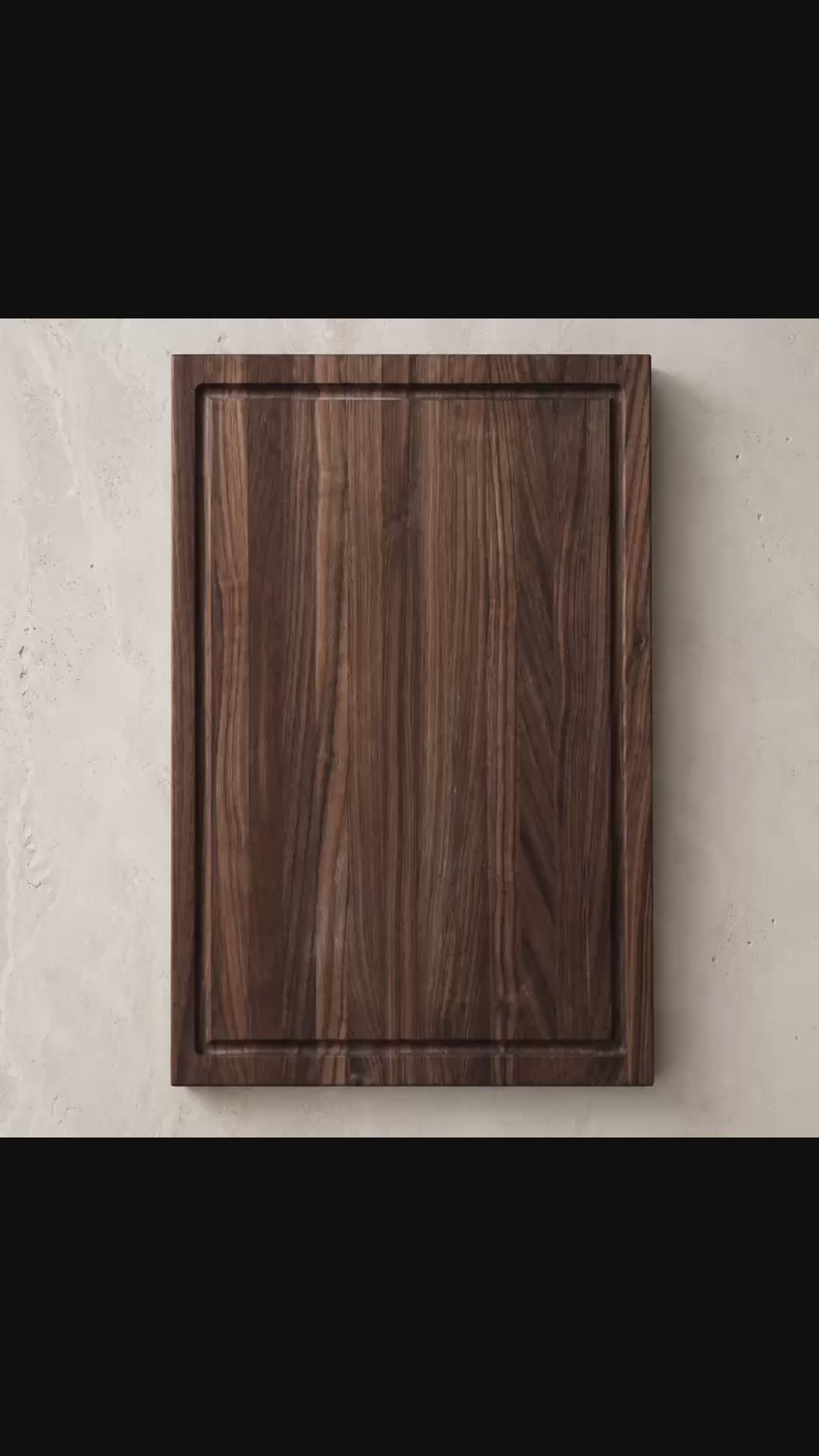 Black American Walnut Utility Board