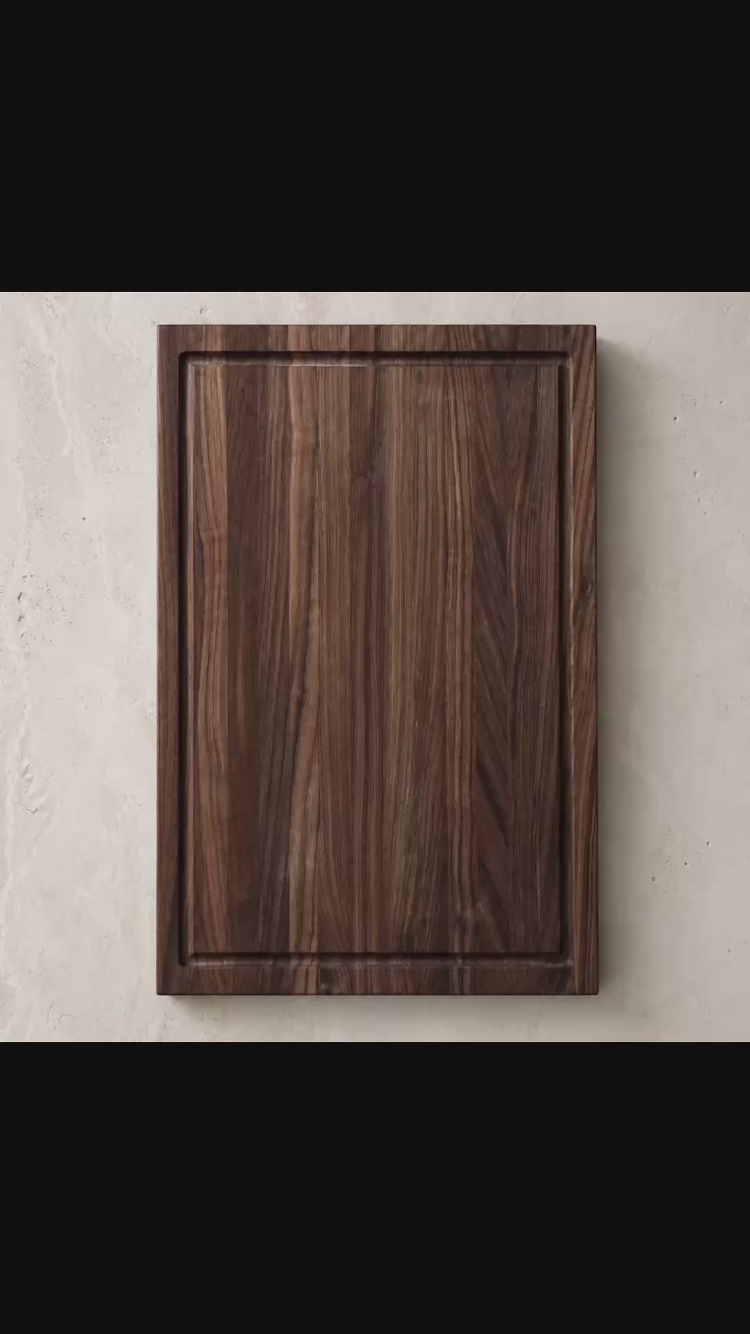 Black American Walnut Utility Board